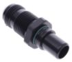 Billede af AN Bulkhead to Male quick connect - Black - AN12