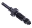 Billede af AN Bulkhead to Male quick connect - Black - AN4