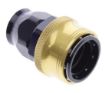 Billede af Straight PTFE Quick Connect Hose Ends -Black/Gold - AN16