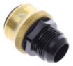 Billede af AN male quick connect adapter -Black/Gold - AN16