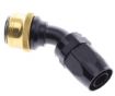 Billede af 45° Quick Connect Hose Ends -Black/Gold - AN12