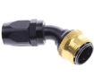 Billede af 45° Quick Connect Hose Ends -Black/Gold - AN12