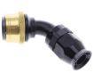 Billede af 60° PTFE Quick Connect Hose Ends -Black/Gold - AN12