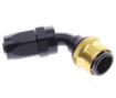 Billede af 60° Quick Connect Hose Ends -Black/Gold - AN8