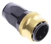 Billede af Straight Quick Connect Hose Ends -Black/Gold - AN12