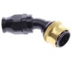 Billede af 45° PTFE Quick Connect Hose Ends -Black/Gold - AN12