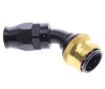 Billede af 45° PTFE Quick Connect Hose Ends -Black/Gold - AN10