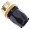 Billede af Straight Quick Connect Hose Ends - Black/Gold - AN20