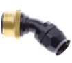 Billede af 45° PTFE Quick Connect Hose Ends -Black/Gold - AN16