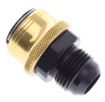 Billede af AN male quick connect adapter -Black/Gold - AN12