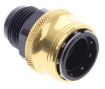 Billede af AN male quick connect adapter -Black/Gold - AN12