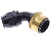 Billede af 60° PTFE Quick Connect Hose Ends -Black/Gold - AN16