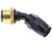 Billede af 45° Quick Connect Hose Ends -Black/Gold - AN10