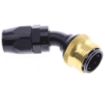 Billede af 45° Quick Connect Hose Ends -Black/Gold - AN10