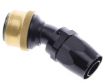 Billede af 30° Quick Connect Hose Ends -Black/Gold - AN16