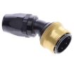 Billede af 30° Quick Connect Hose Ends -Black/Gold - AN16