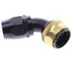 Billede af 60° Quick Connect Hose Ends -Black/Gold - AN20