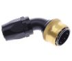 Billede af 60° Quick Connect Hose Ends -Black/Gold - AN16