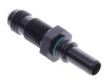 Billede af AN Bulkhead to Male quick connect - Black - AN6