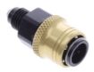 Billede af AN male quick connect adapter -Black/Gold - AN4