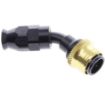Billede af 45° PTFE Quick Connect Hose Ends -Black/Gold - AN6