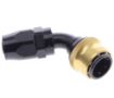Billede af 60° Quick Connect Hose Ends -Black/Gold - AN10