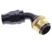 Billede af 60° PTFE Quick Connect Hose Ends -Black/Gold - AN10