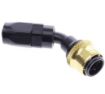 Billede af 45° Quick Connect Hose Ends -Black/Gold - AN6