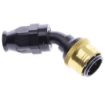 Billede af 45° PTFE Quick Connect Hose Ends -Black/Gold - AN8