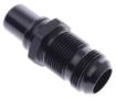 Billede af AN Bulkhead to Male quick connect - Black - AN16