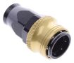 Billede af Straight PTFE Quick Connect Hose Ends -Black/Gold - AN10