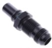 Billede af AN Bulkhead to Male quick connect - Black - AN10