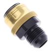 Billede af AN male quick connect adapter -Black/Gold - AN10