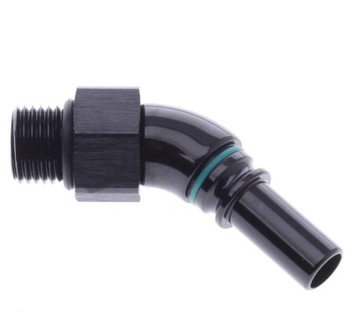 Billede af 45° AN6 - AN6 O-ring (9/16"x18 SAE UNF) - Black/Gold