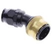 Billede af 30° PTFE Quick Connect Hose Ends -Black/Gold - AN16