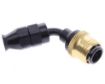 Billede af 60° PTFE Quick Connect Hose Ends -Black/Gold - AN4