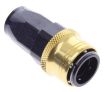 Billede af Straight Quick Connect Hose Ends -Black/Gold - AN8