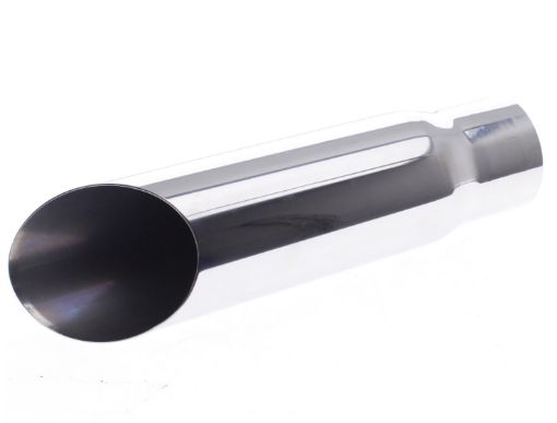 Billede af 2,5" / 63,5 mm inlet til 3,0" / 76,2 mm outlet - Rustfri SS304 rørhale, poleret