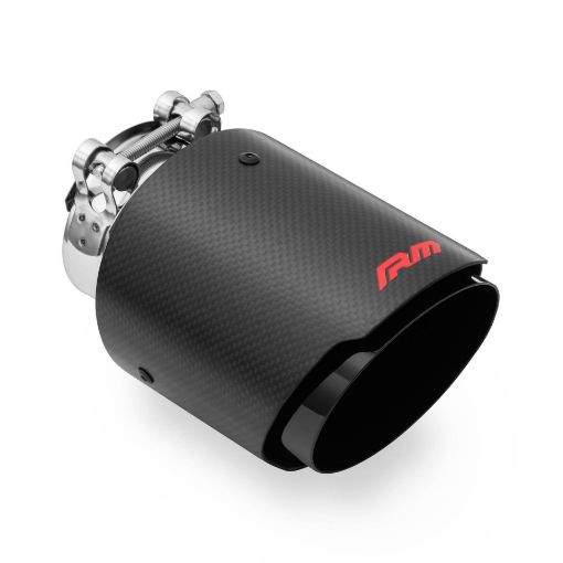 Billede af 3" inlet til 4.5" outlet - Rustfrit stål og kulfiber rørhale