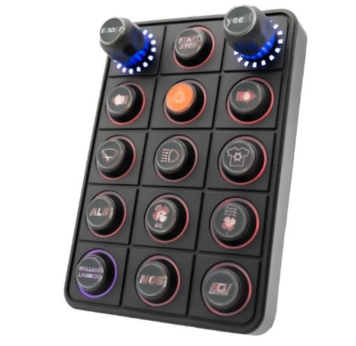 Billede af 15-Position CAN Keyboard w/ Rotary Switches