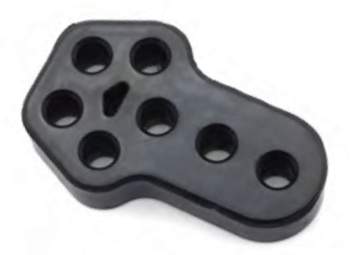 Billede af Universal muffler hanger - Black