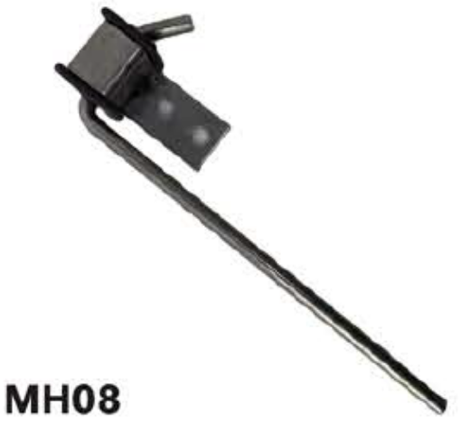 Billede af Universal muffler hanger - Two bolt holes