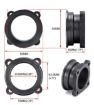 Billede af 2.5" to 3" V-Band Turbo Downpipe Exhaust Flange Adapter 4 Bolts