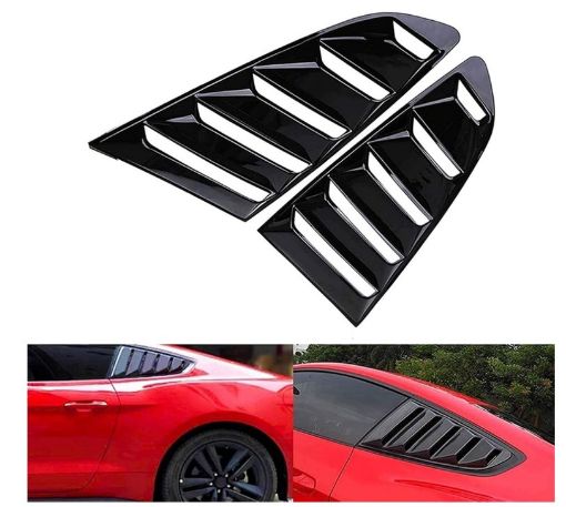 Billede af Air Vent til siderude – Ford Mustang 2015-2020 / Universal - Sort