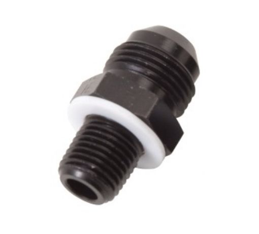 Billede af AN8 Han - 1/4" NPSM Han -  Nippel adapter