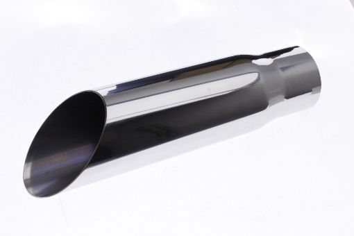 Billede af 2,5" / 63,5 mm inlet til 3,0" / 76,2 mm outlet - Rustfri SS304 rørhale, poleret