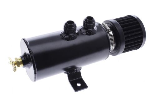Billede af Universal olie catch tank 500 ml AN10 samlet tilslutning sort