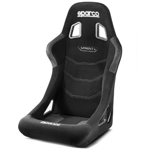Billede af Sparco Sprint+ L FIA racerstol – sort