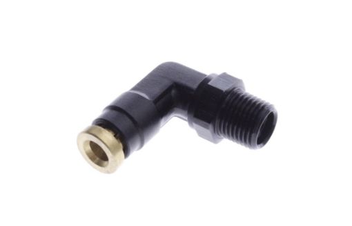 Billede af Pneumatik - 90 graders - 1/8"-27 NPT -  3/16" / 4,76mm.