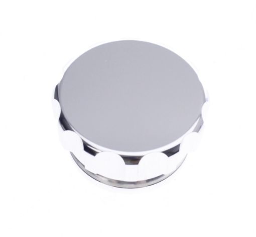 Billede af Svejseflange med låg 1½"/38 mm sølv